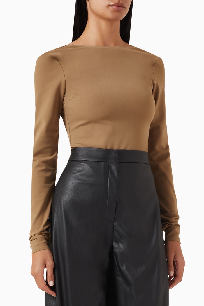 

Vica Bodysuit in Jersey, Neutral