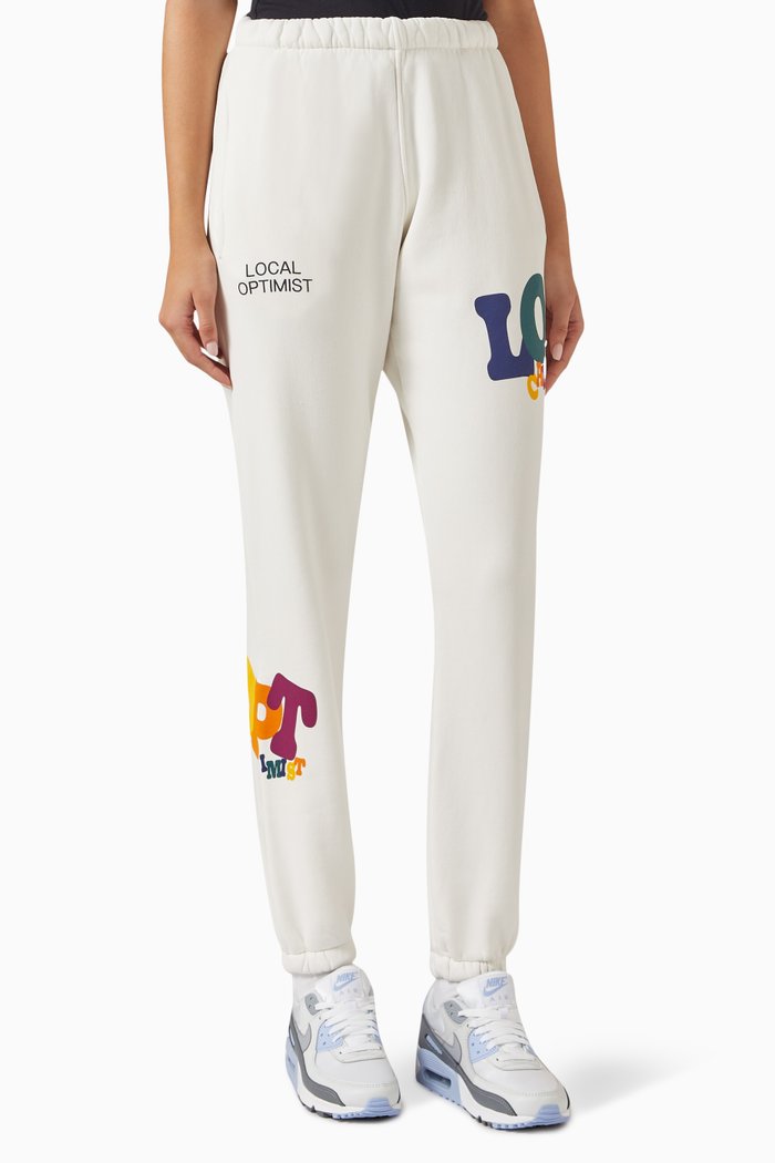 

Local Optimist Sweatpants in Cotton Fleece, Neutral