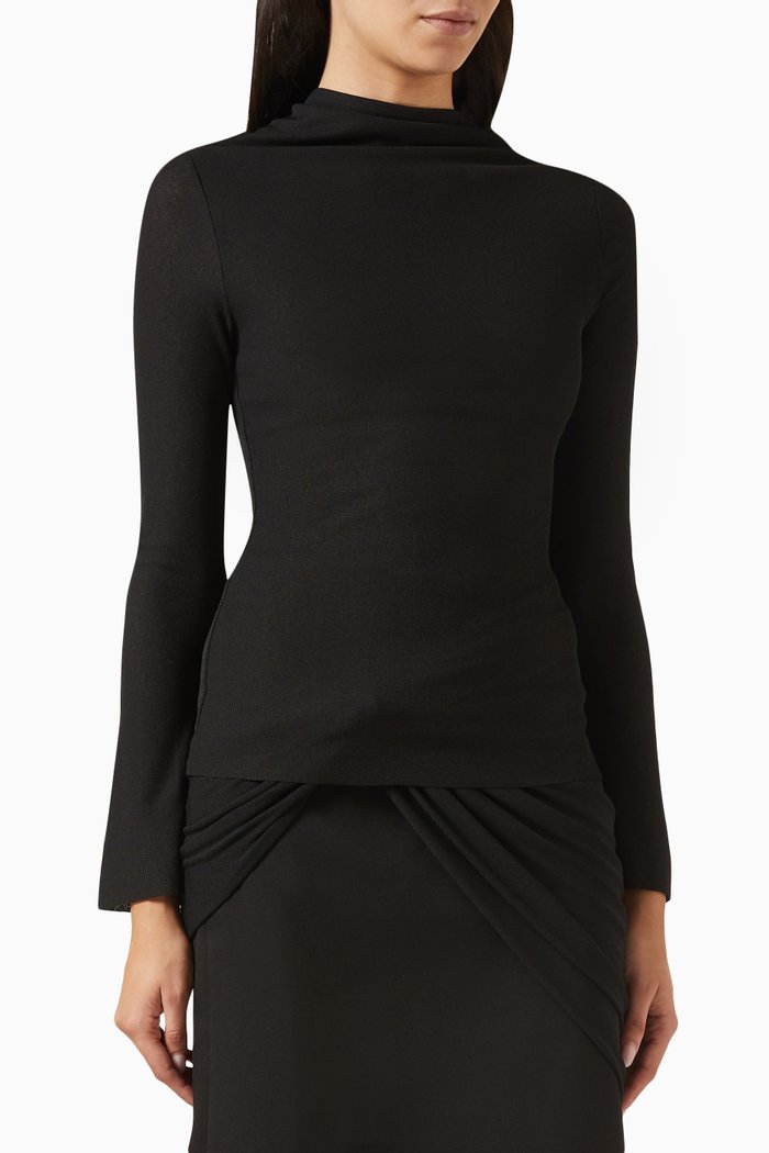 

Metal-detail Top, Black