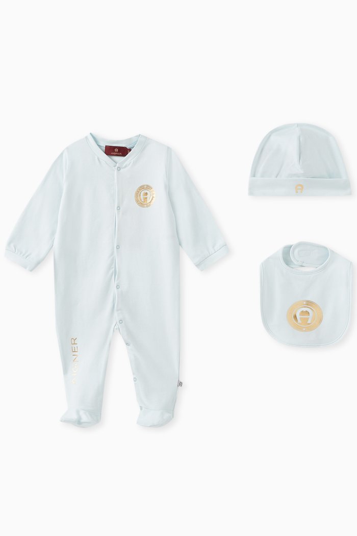 

Logo Design Gift Set in Cotton, Blue