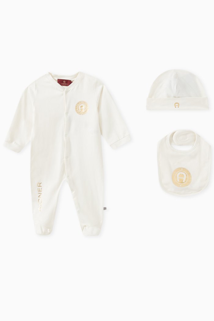 

Logo Design Gift Set in Cotton, Gold