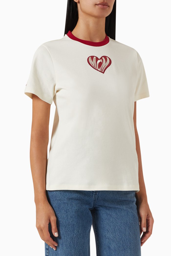 

Valentine's Day Logo T-shirt in Jersey, Neutral
