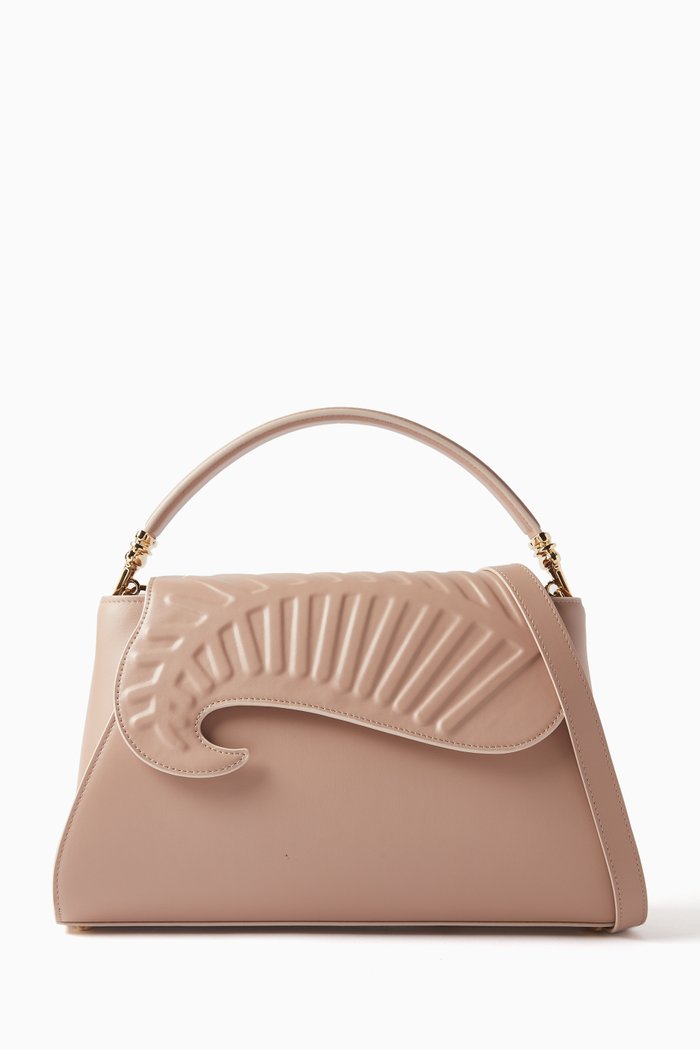 

Yasmine Bag in Nappa Leather, Neutral