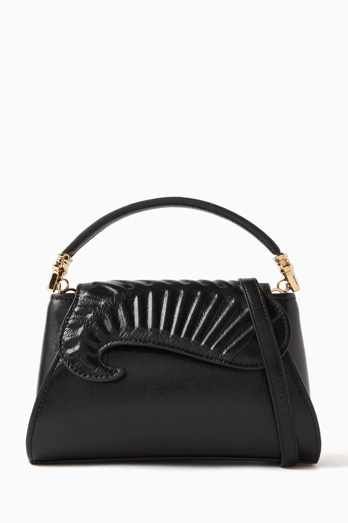 

Mini Yasmine Bag in Nappa Leather, Black