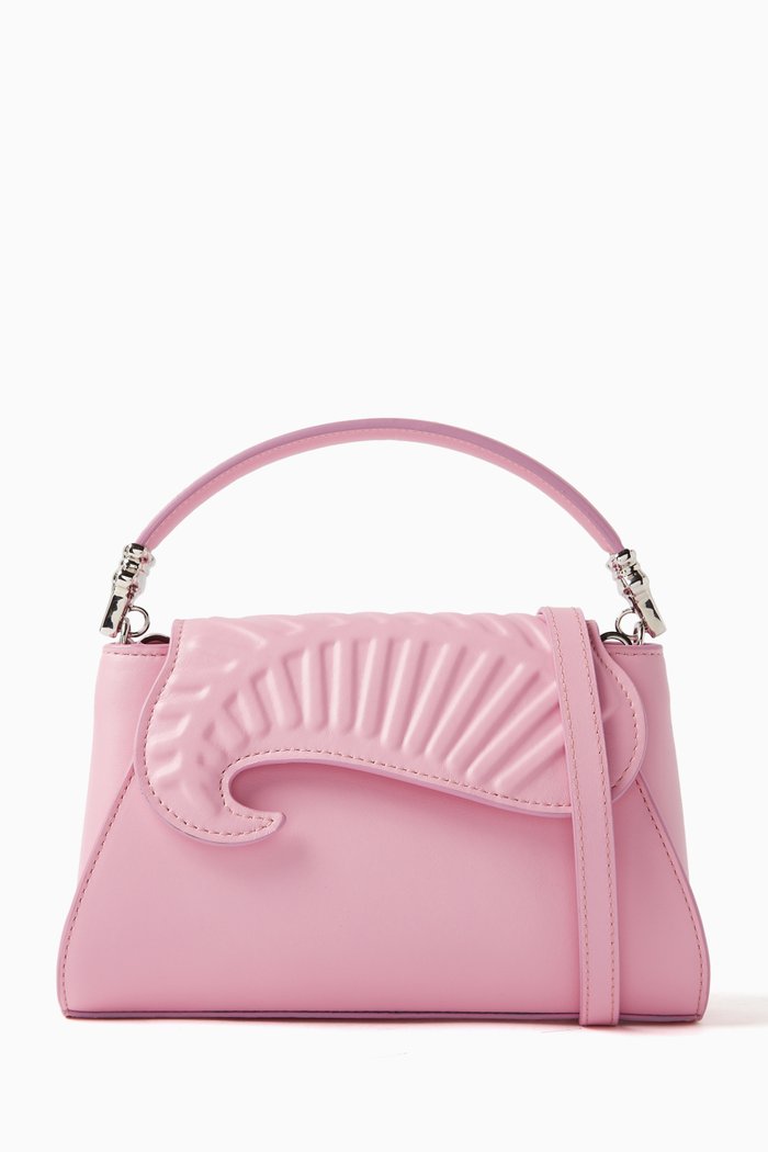 

Mini Yasmine Bag in Nappa Leather, Pink