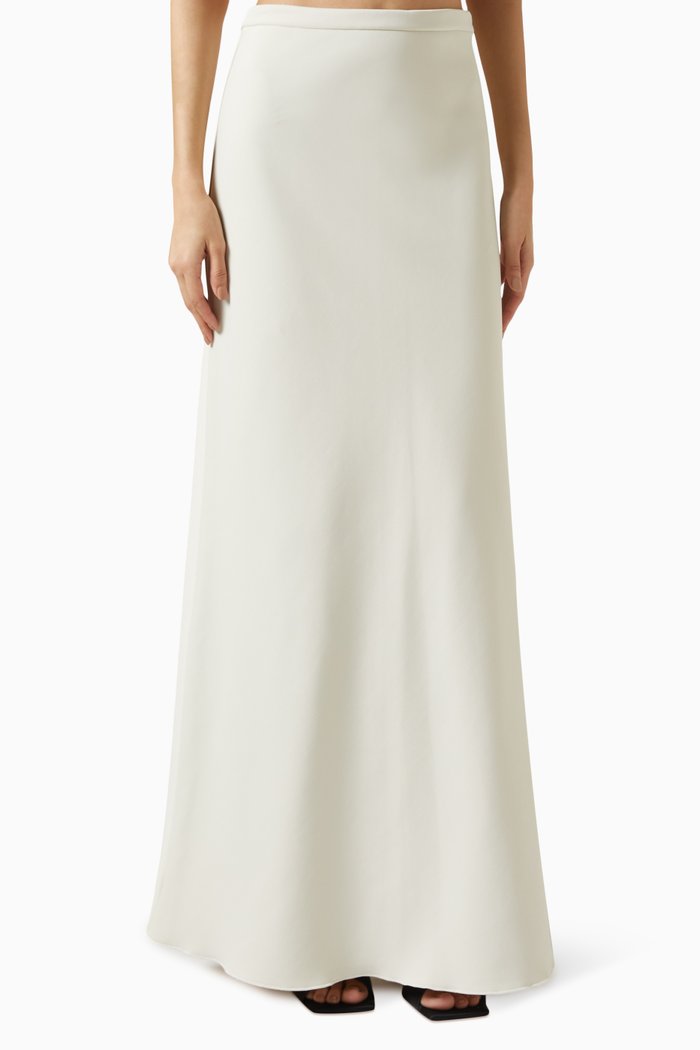 

Clavier Maxi Skirt in Scuba Jersey, Neutral