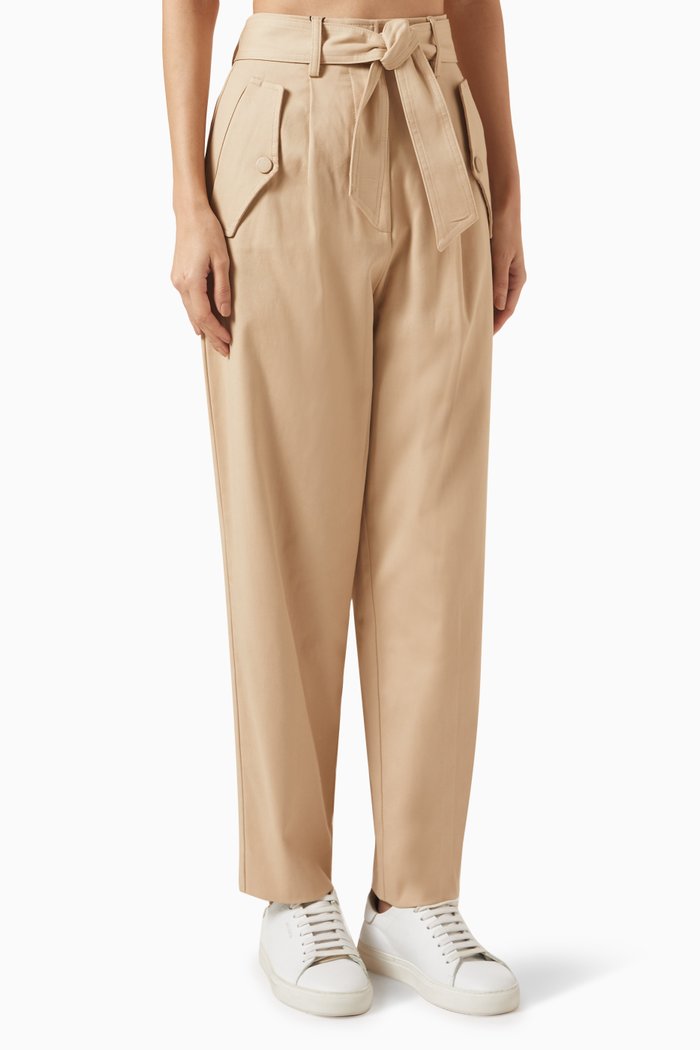 

Occhio Pants in Cotton, Neutral