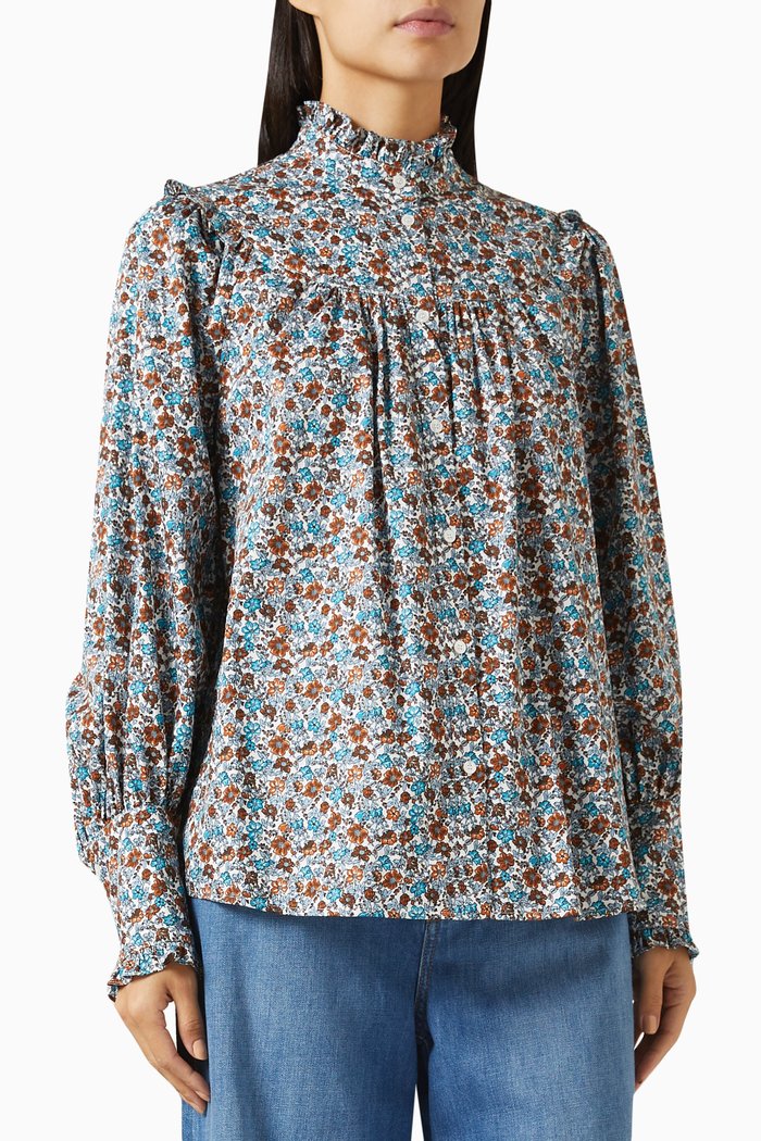 

Molo Shirt in Cotton Twill, White