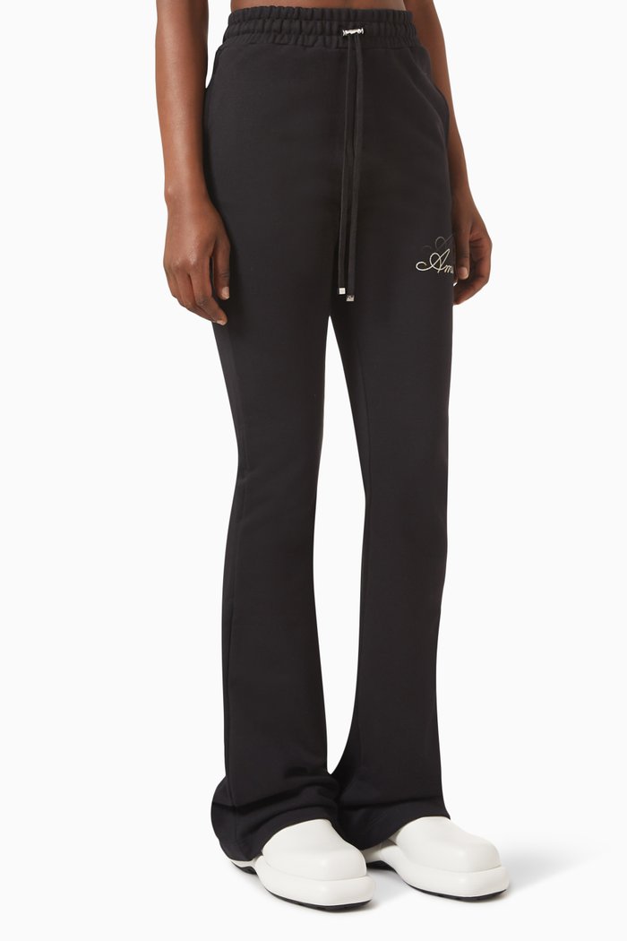 

Logo Flare Sweatpants, Black