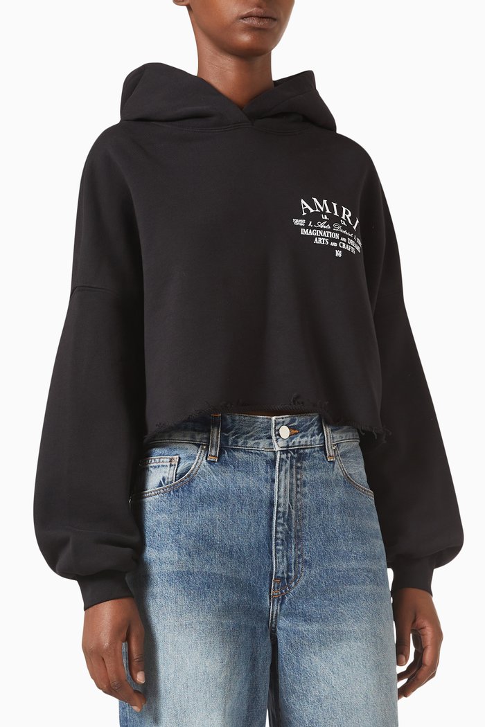 

Arts District Hoodie in Cotton-jersey, Black