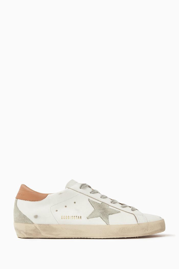 

Super-Star Low-top Sneakers in Leather, White