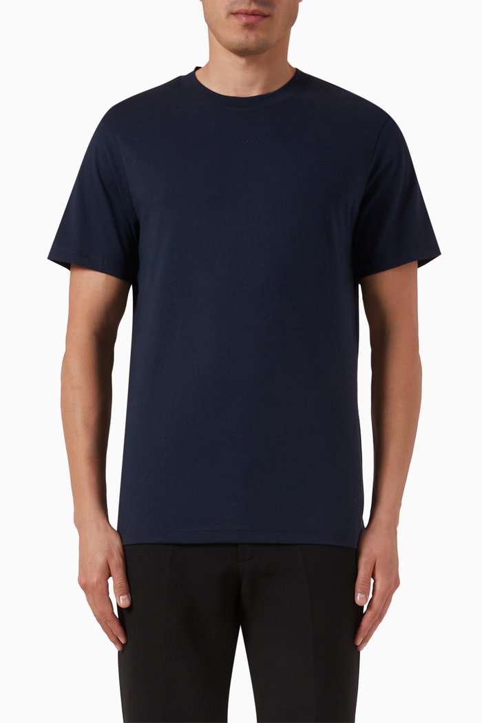 

Logo T-shirt in Cotton, Blue