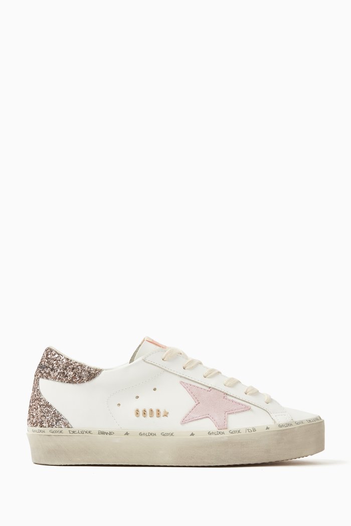 

Hi Star Sneakers in Leather, White