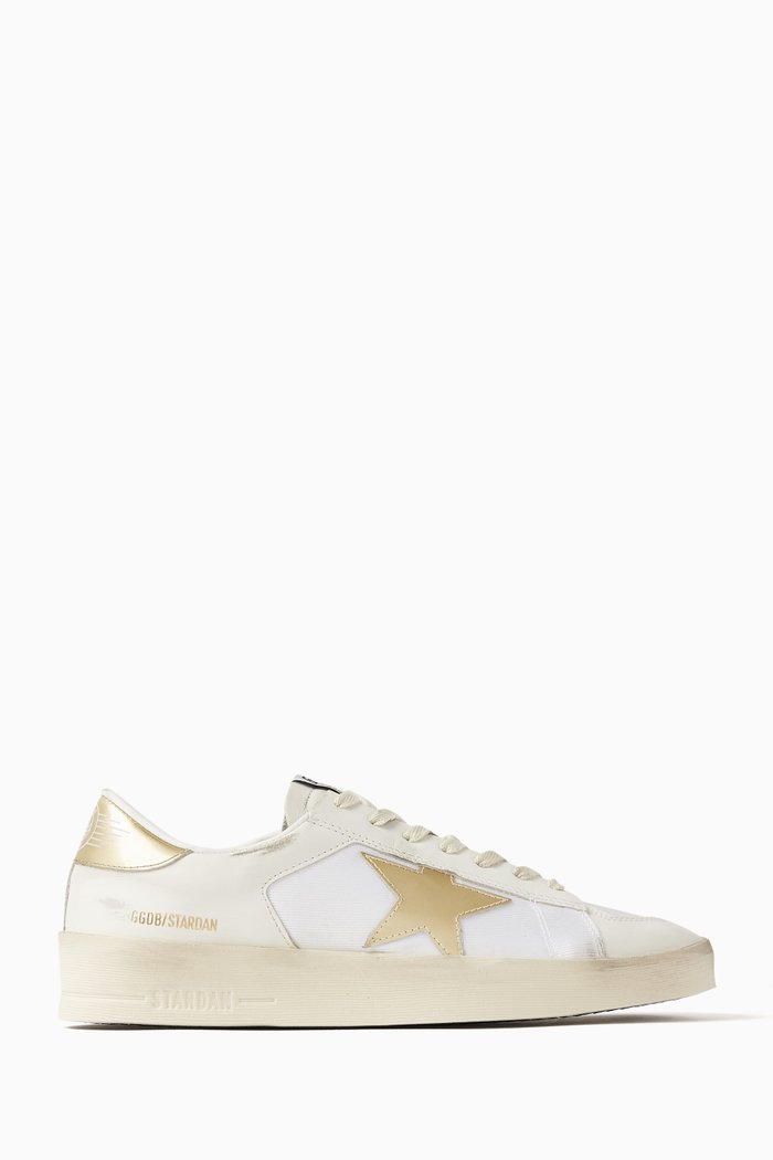 

Stardan Low-top Sneakers in Leather, Gold