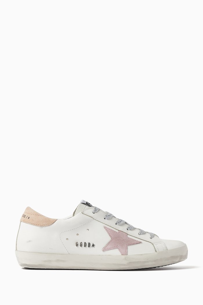 

Super-star Low-top Sneakers in Leather, White