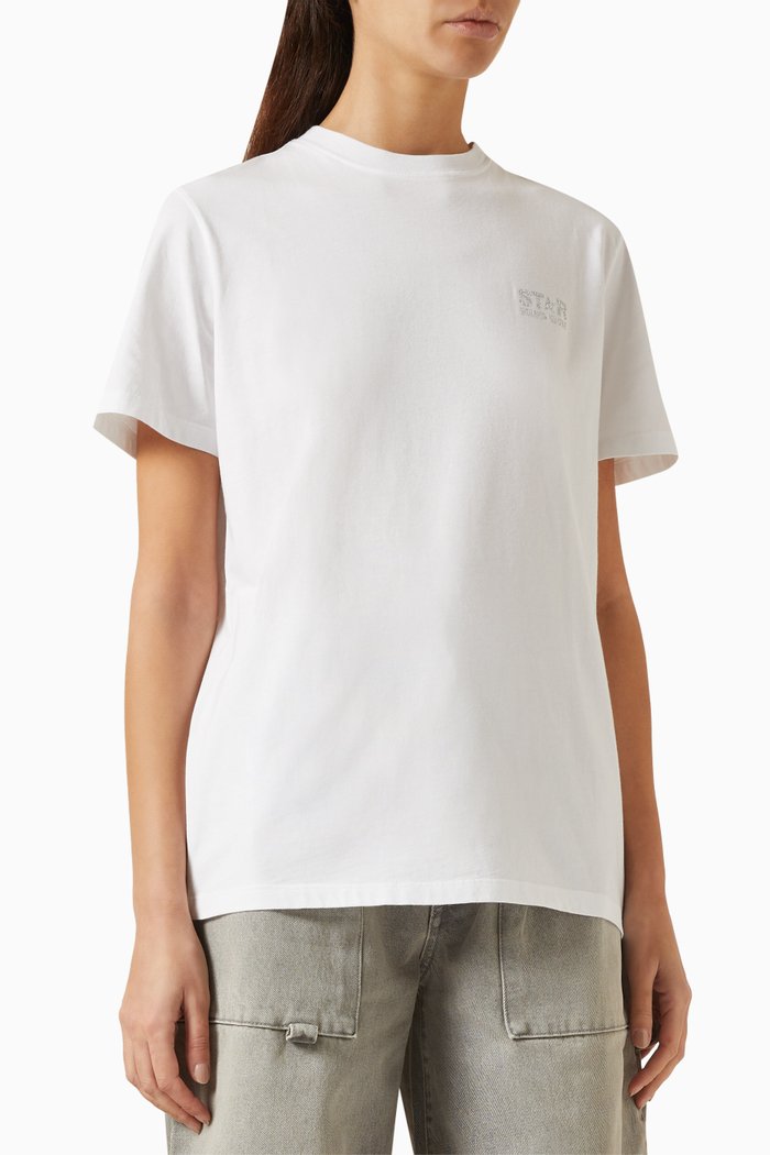 

Big Star Logo T-shirt in Cotton-jersey, White