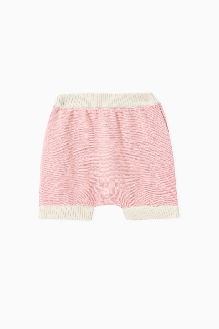 

Shorts in Silk-cotton, Pink