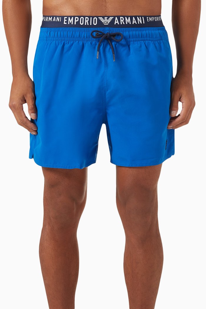 

Logo Swim Shorts, Blue