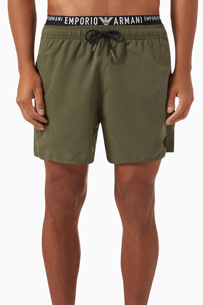 

Logo Swim Shorts, Green
