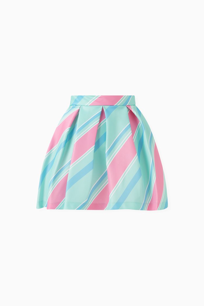 

Striped-print Skirt, Multicolour