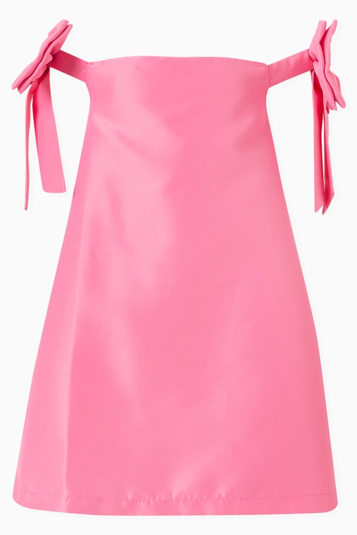 

Bow-detail Sleeveless Dress, Pink