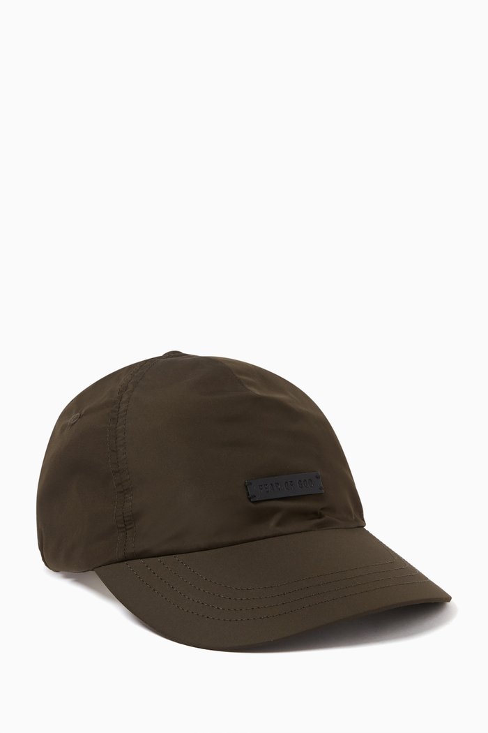 8th Baseball Cap in Nylon, Neutral