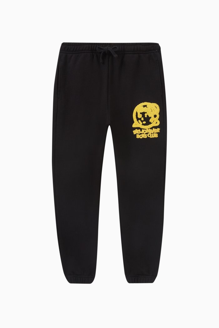 

Chainstitch Logo Popover Sweatpants in Cotton, Black