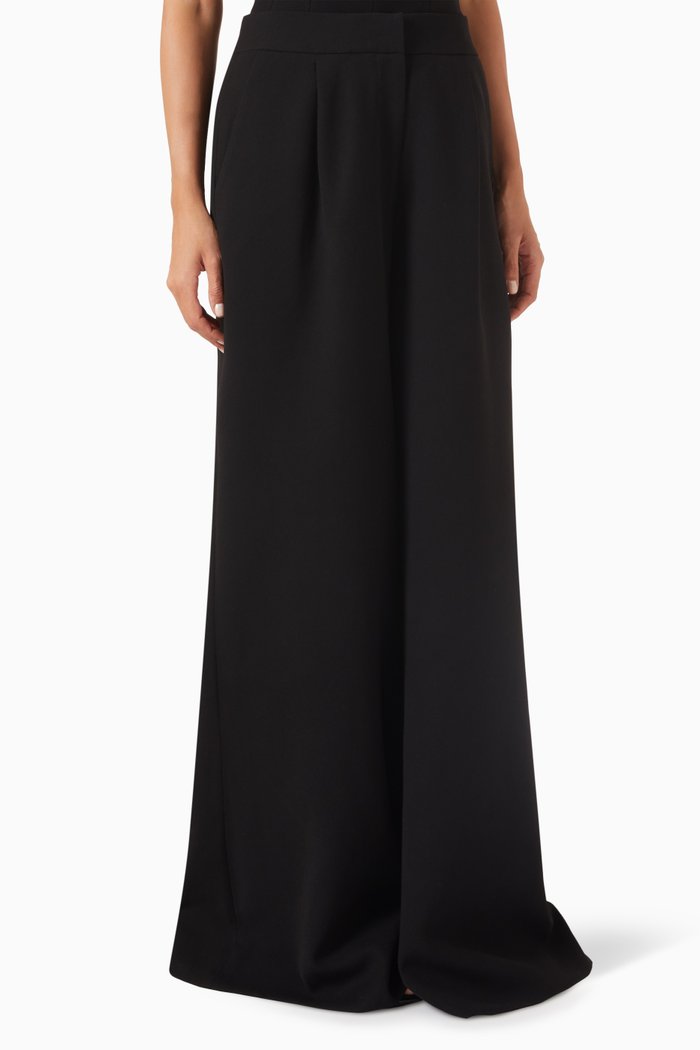 

Billie Wide-Leg Pants, Black