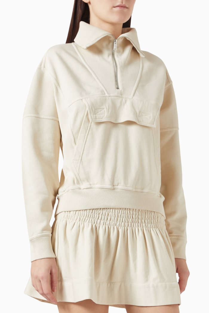 

Phenix Sweatshirt in Cotton-fleece, Neutral