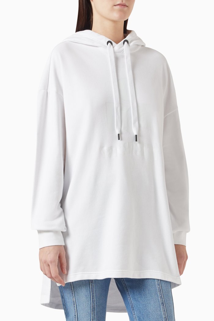 

Shanon Hoodie in Cotton-fleece, White