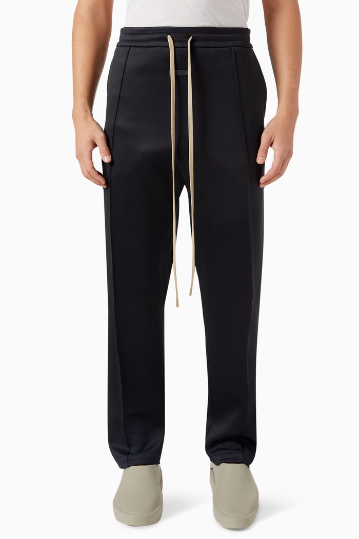 

Sport Track Pants in Nylon-blend, Black