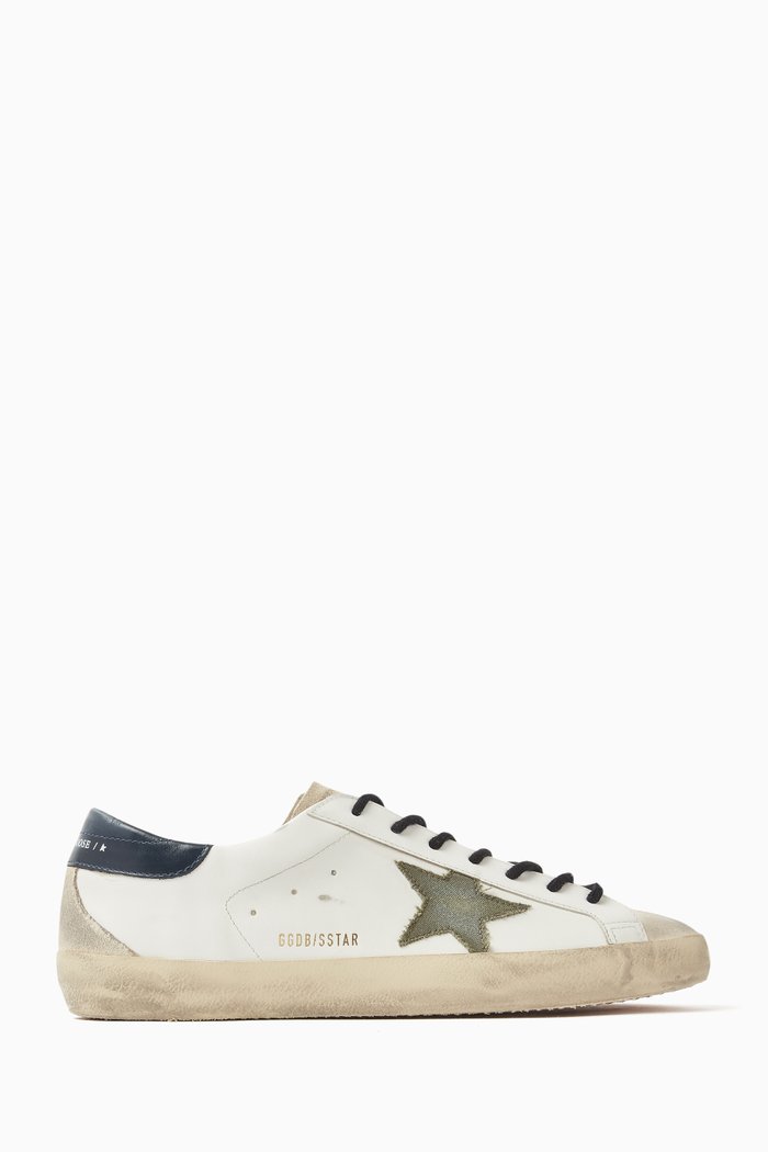 

Super-Star Low-top Sneakers in Leather, White