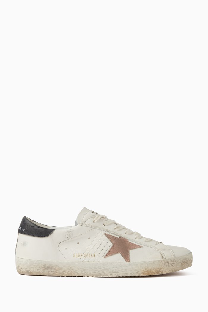 

Super-Star Low-top Sneakers in Leather, White