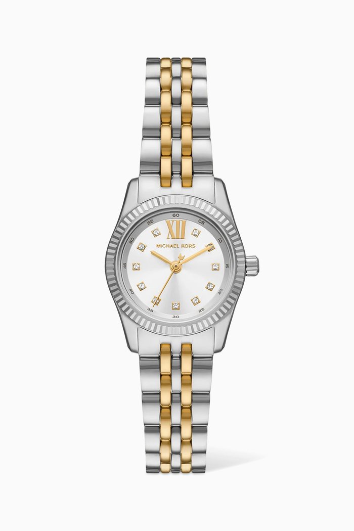 

Lexington Pavé Two-tone Quartz Watch, 26mm, Multicolour