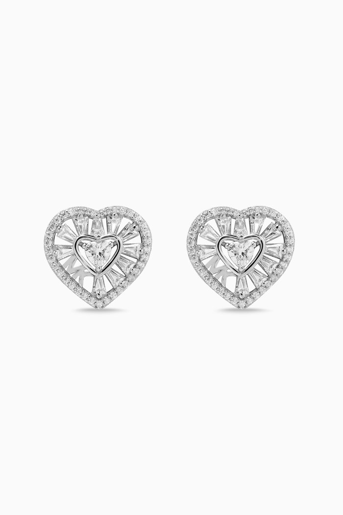 

Premium Love Earrings in Sterling Silver