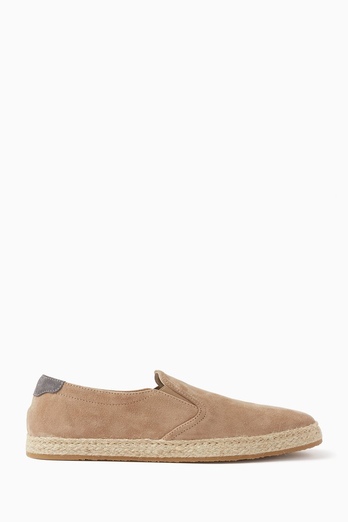 

Espadrilles in Suede, Brown