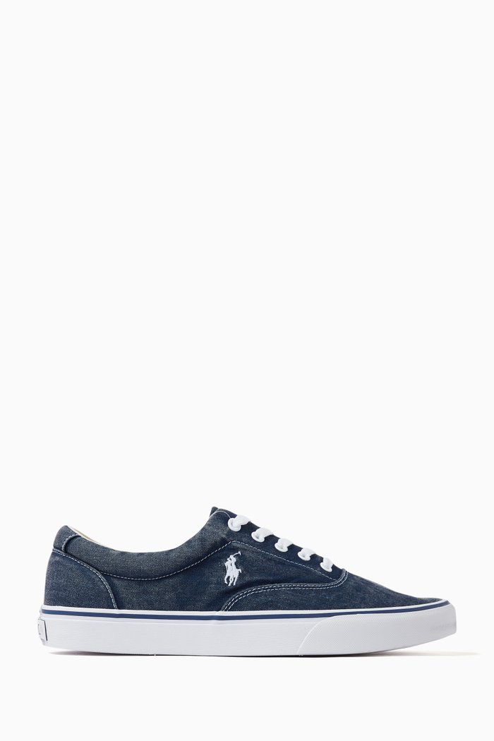 

Keaton Pony Low-top Sneakers, Blue
