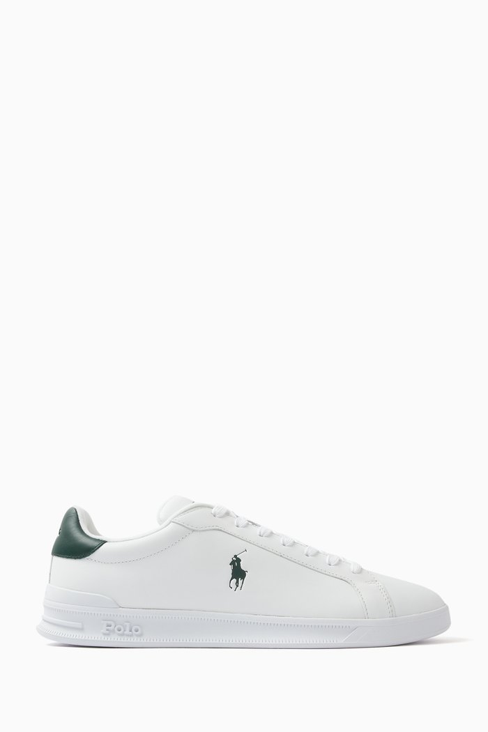 

Heritage Court II Sneakers in Leather, White