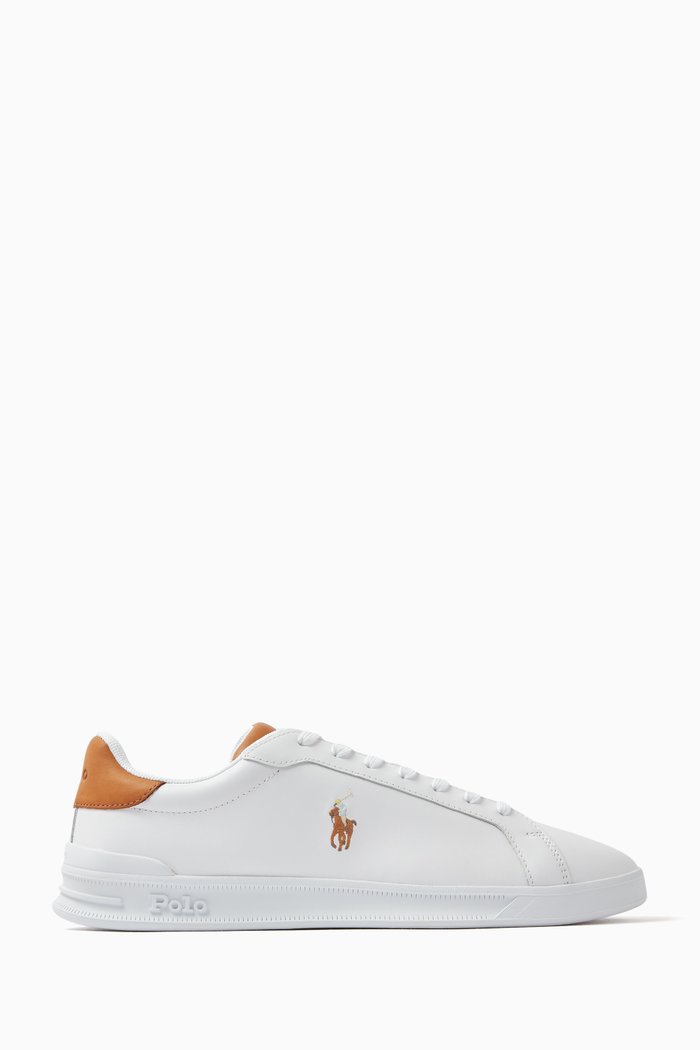 

Heritage Court II Sneakers in Leather, White