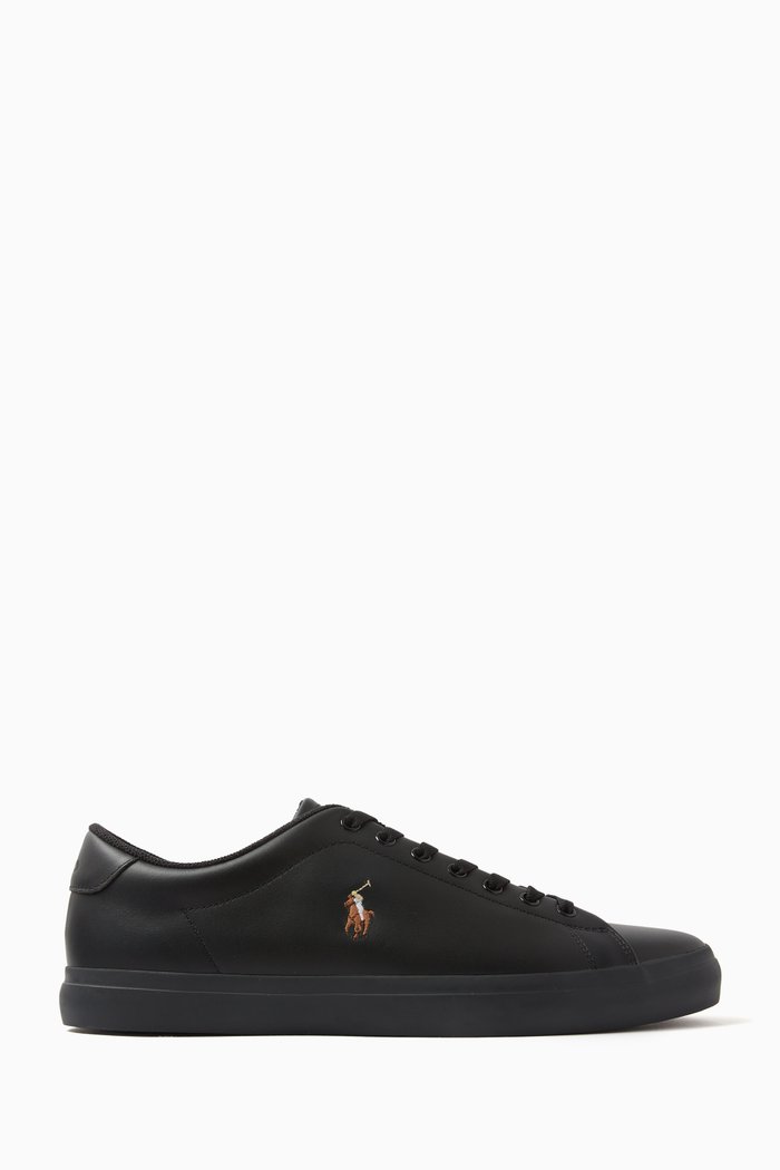 

Longwood Sneakers in Leather, Black