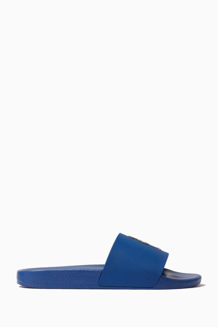 

Polo Bear Slides in TPU, Blue