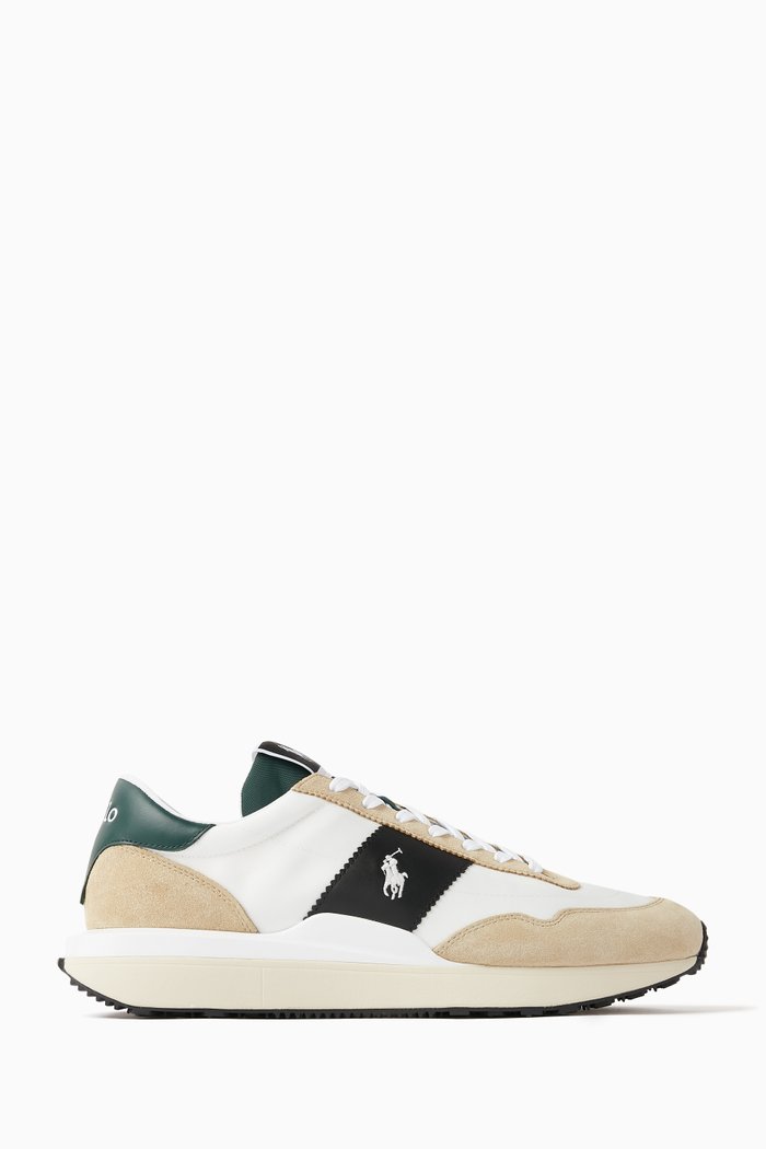 

Train 89 Sneakers in Mixed Fabric, Neutral