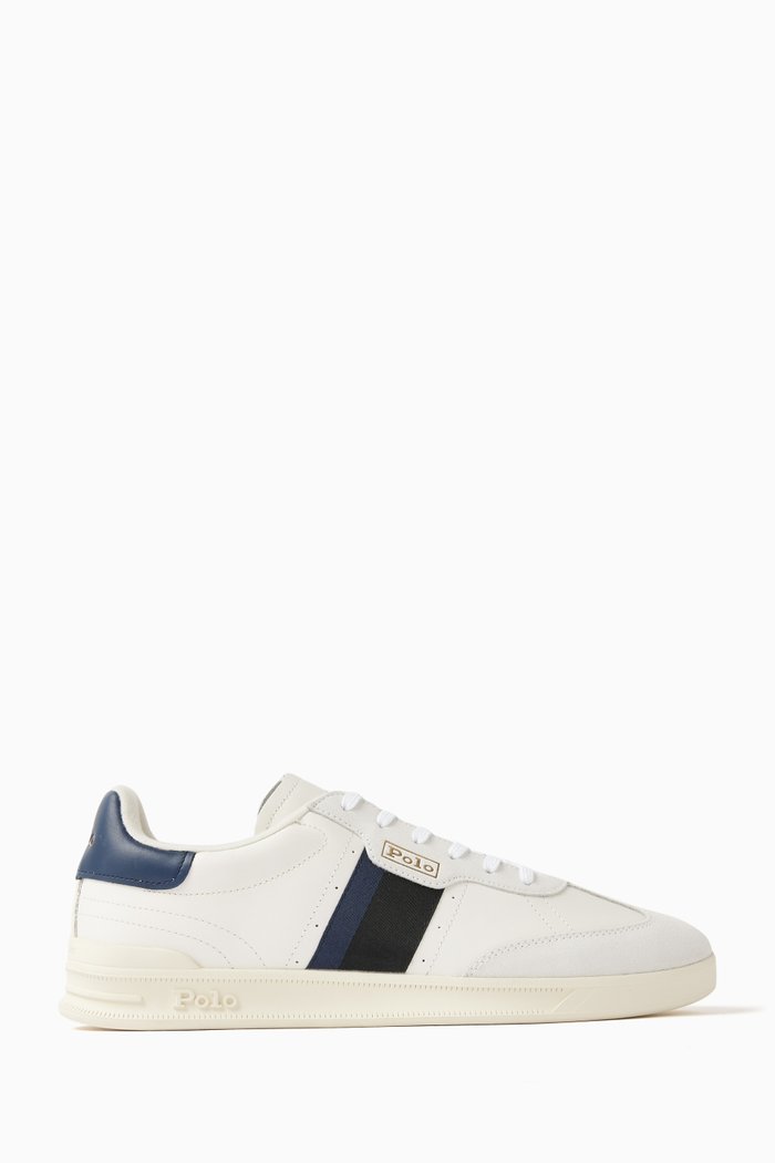 

Heritage Aera Low-top Sneakers in Leather, White