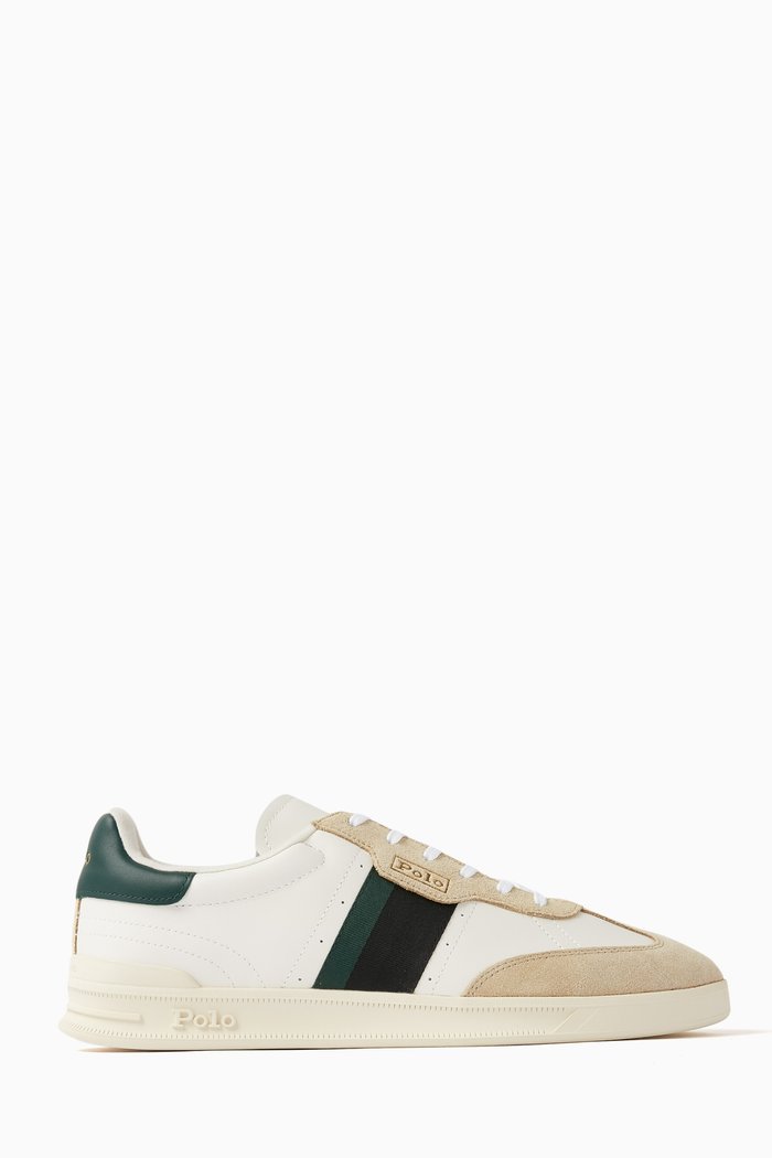 

Heritage Aera Low-top Sneakers in Leather, White