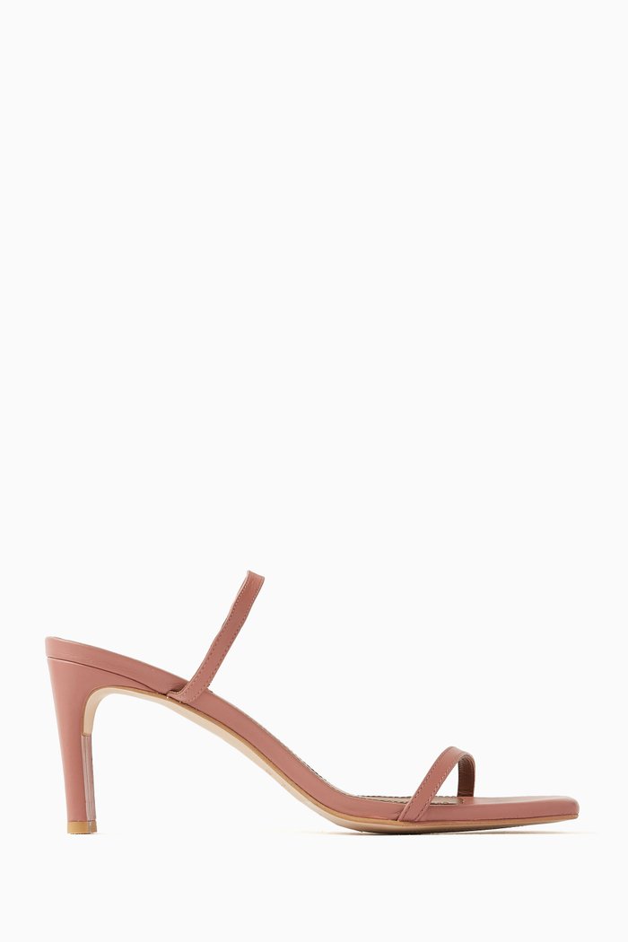 

Canne 80 Mules in Leather, Brown