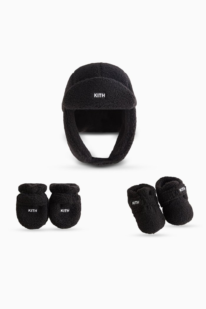 

Baby Winter Box Set in Faux-fur, Black