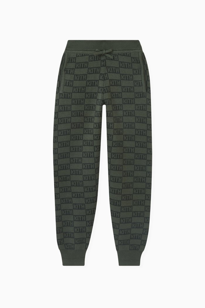 

Monogram Sweatpants in Cotton-blend, Green