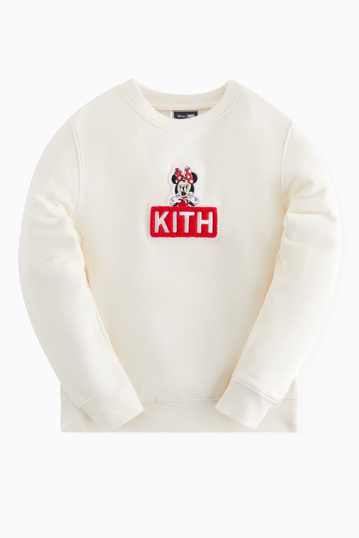 

x Disney Minnie Crewneck Sweatshirt in Cotton-fleece, Neutral