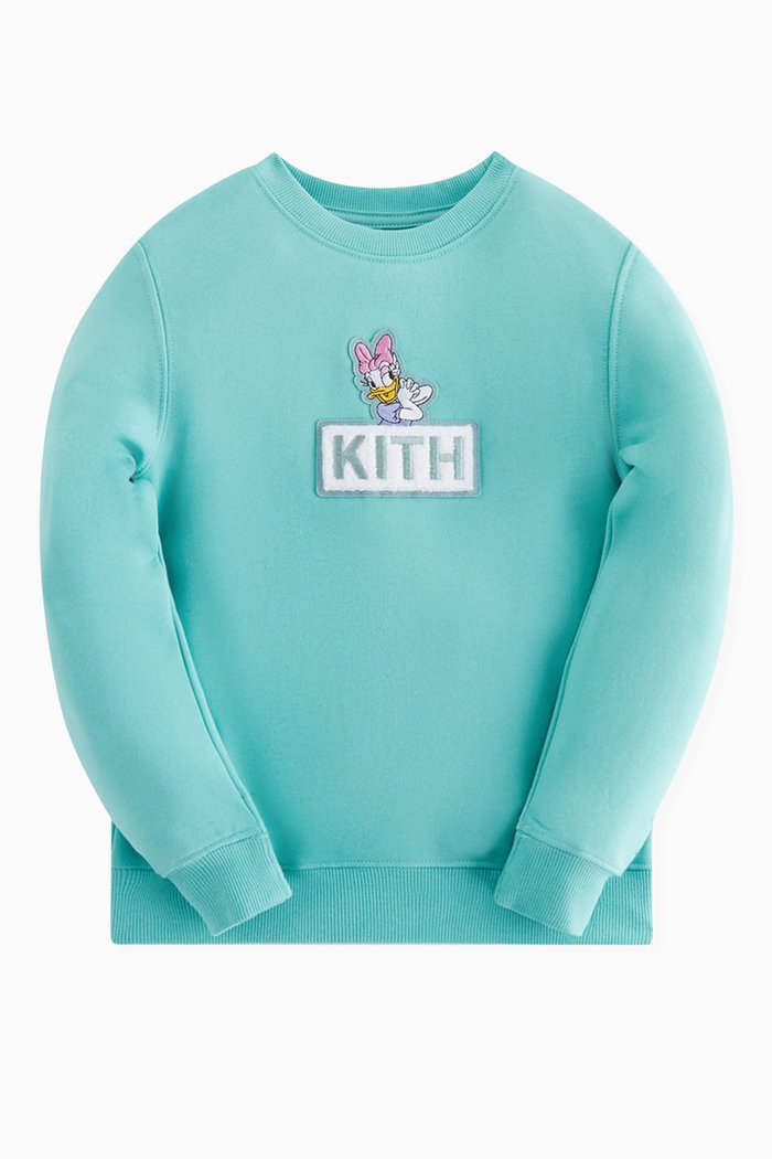 

x Disney Daisy Duck Crewneck Sweatshirt in Cotton-fleece, Green