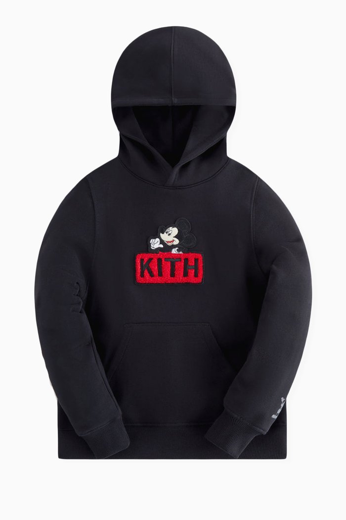 

x Disney Mickey & Friends Mickey Hoodie in Cotton-fleece, Black